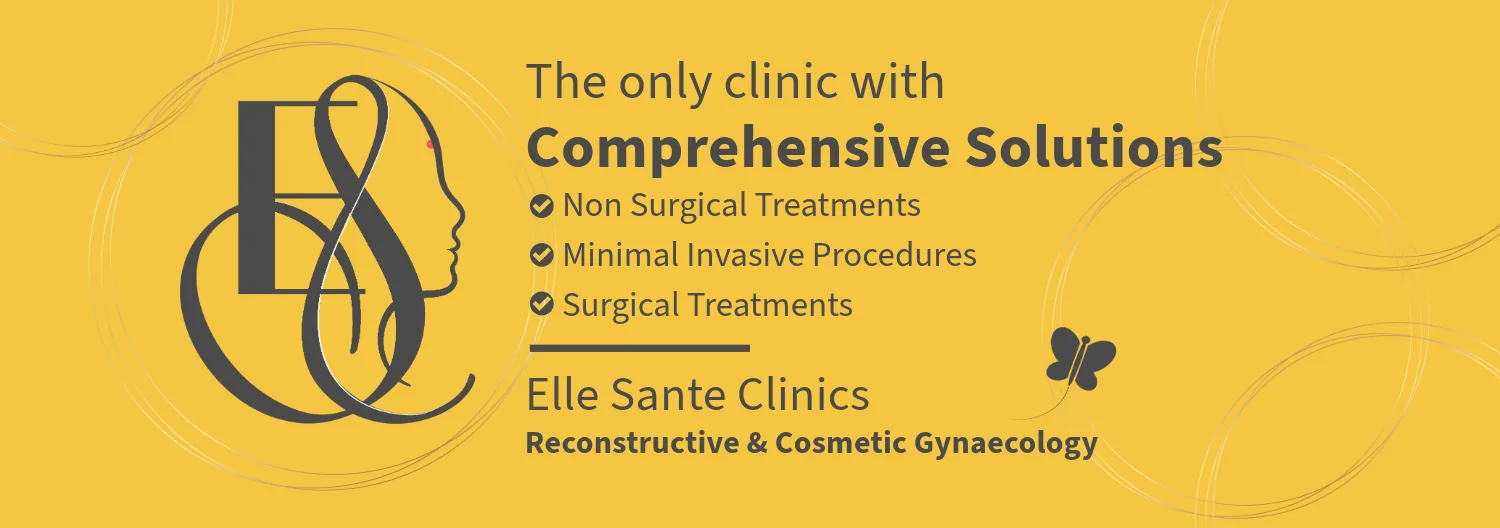 Elle Sante Website Banner Comprehensive Solutions Reconstructive & Cosmetic Gynaecologist